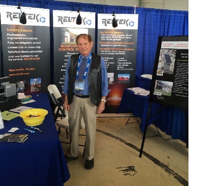 Rel-Tek Corporation's Albert Ketler CEO/President of Rel-Tek Corporation at OHIO VALLEY OIL and GAS EXPO